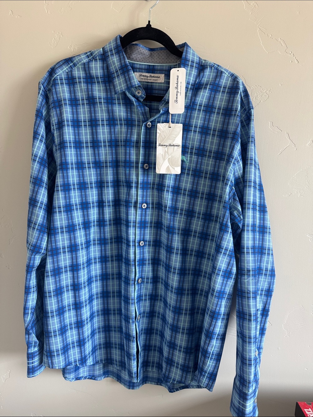Tommy bahama Newport Coast Sands check men’s casual shirt